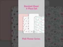 Skin Friendly Standard Bassinet Crib Sheet Bassinet Mattress Sheet