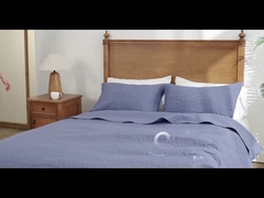 3 Piece King Size Bedspreads Soft Summer Quilt Microfiber 100% Polyester