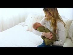 4-Pack Organic Muslin Swaddle Blankets 47x47 Inches Made from 70% Bamboo Viscose and 30% Cotton