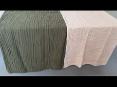 6 Layer Gauze Cotton Blanket 59*78 Inches Skin Friendly With Gentle Fabric